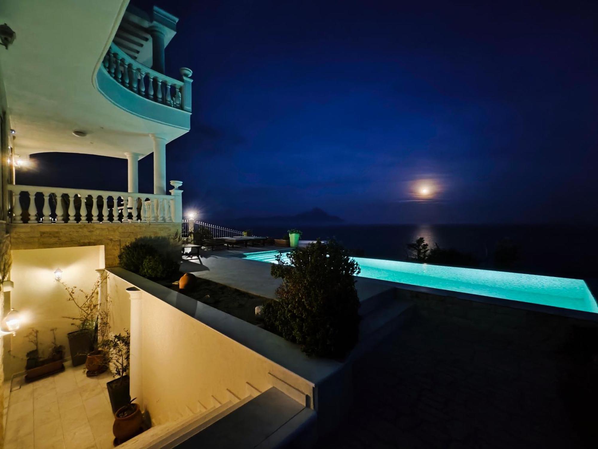 Villa Ulyana Kriaritsi - Athos Sea View & Spa Exterior photo