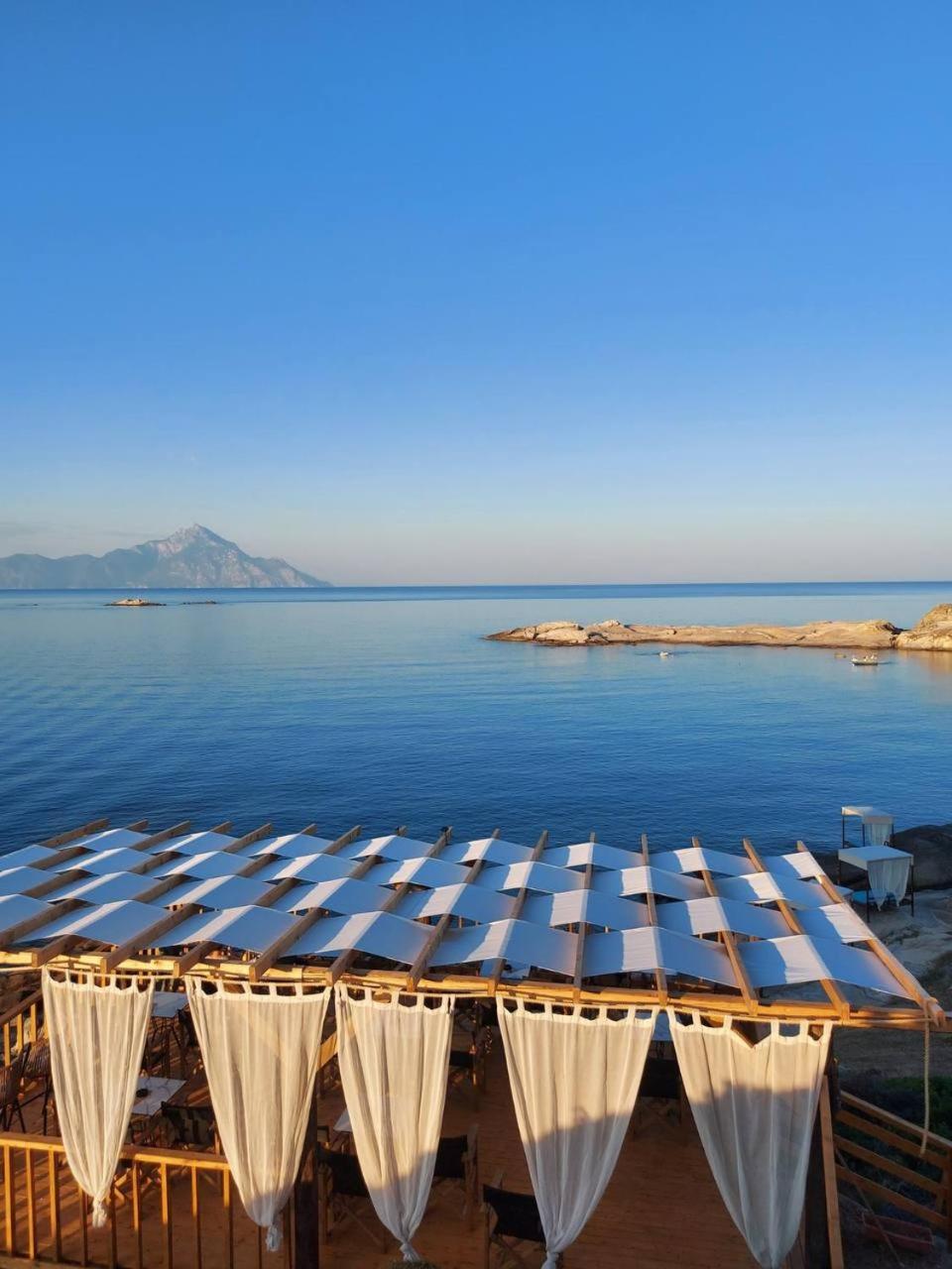 Villa Ulyana Kriaritsi - Athos Sea View & Spa Exterior photo